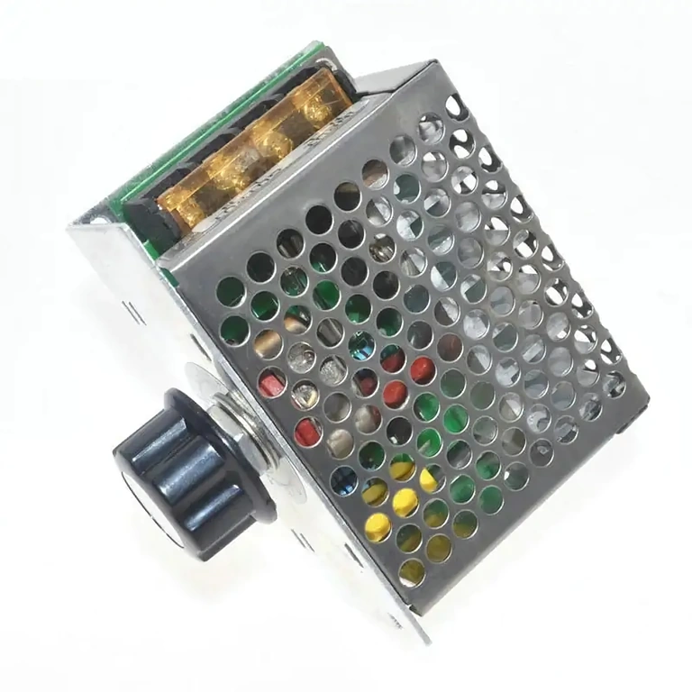 Vista superior do regulador de rotação para ferramentas elétricas