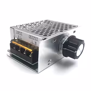 Variador de Tensão 220V AC 4000W – Regulador de Velocidade Motor Elétrico para Esmeril Ventilador Exaustor