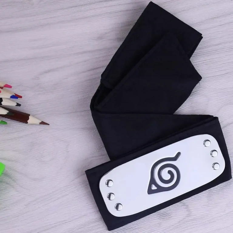 Acessório cosplay Naruto – bandana com símbolo da folha Konoha