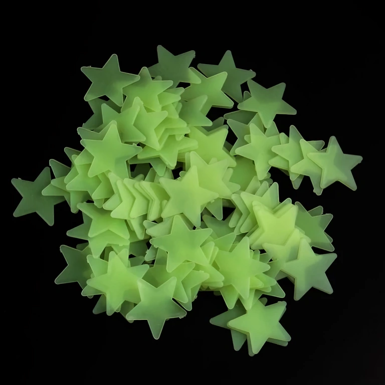 Adesivos decorativos de estrelas para efeito de céu estrelado