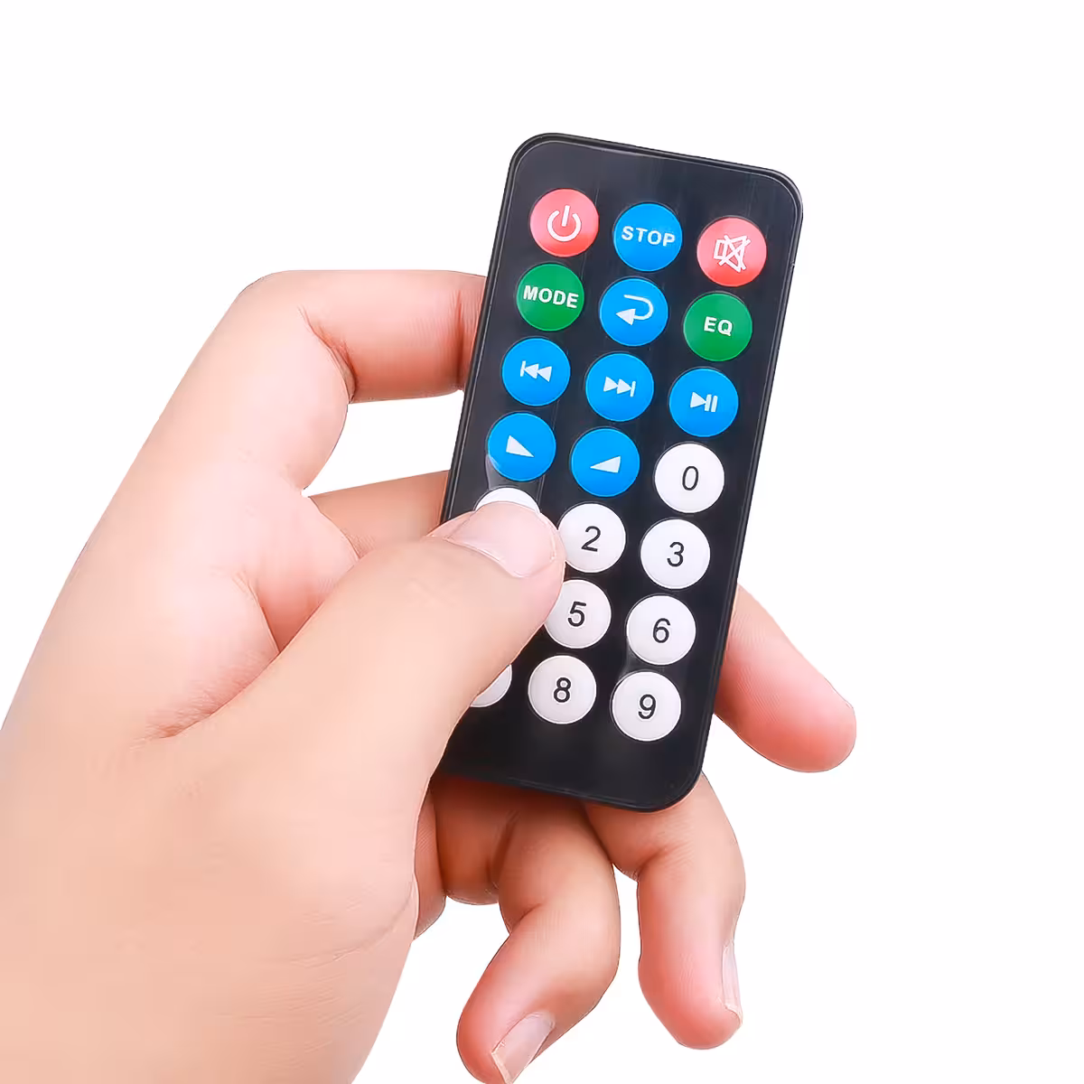 Módulo de áudio automotivo com controle remoto, slot SD, USB e rádio FM