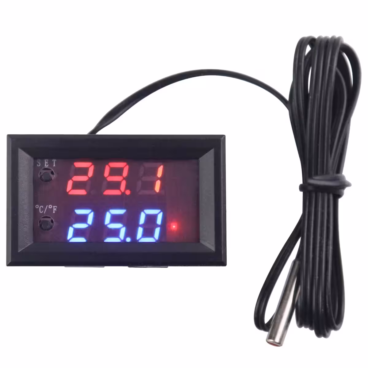 Termostato eletrônico com função programável de aquecimento e resfriamento