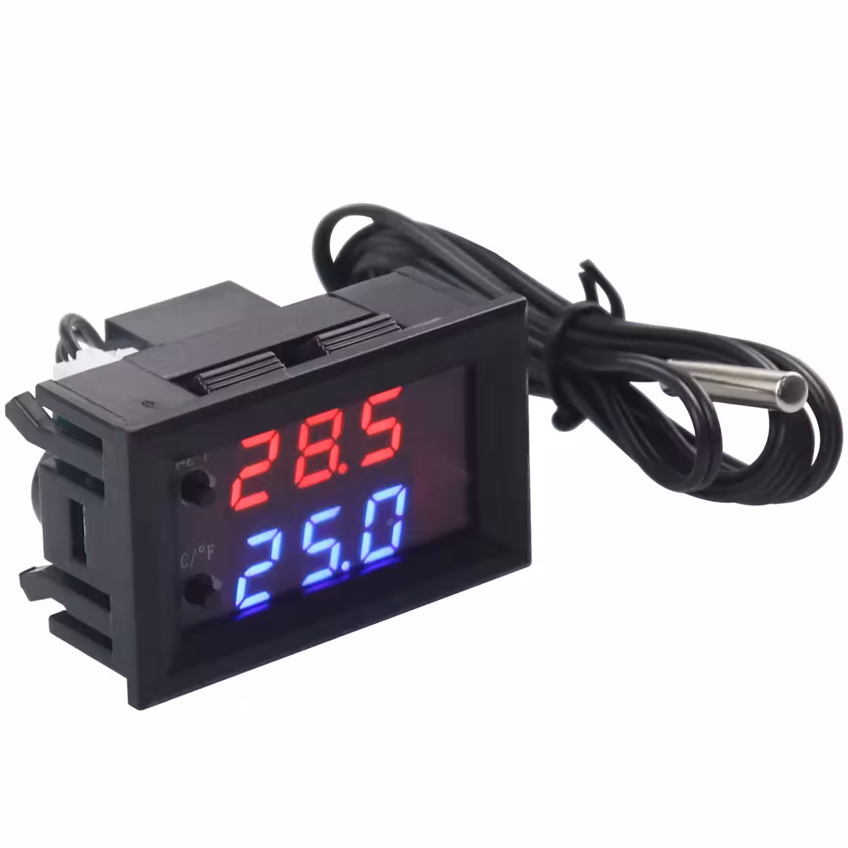 Termostato com sensor de temperatura NTC submersível e cabo de 40cm