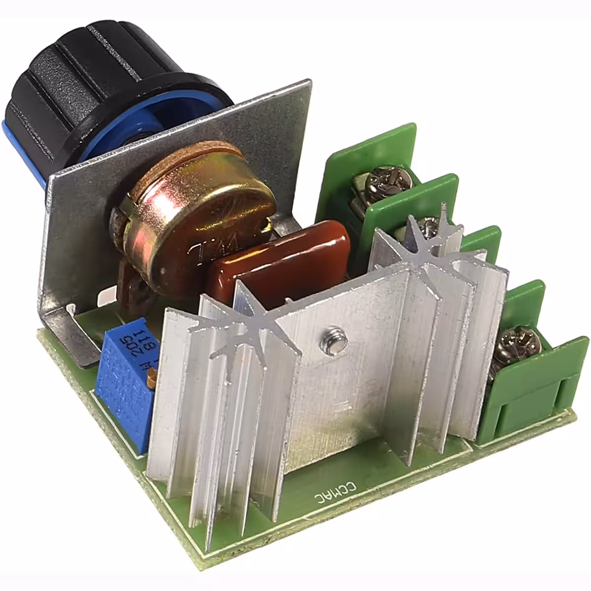 Módulo dimmer 220V ideal para ajuste de ventiladores e lâmpadas