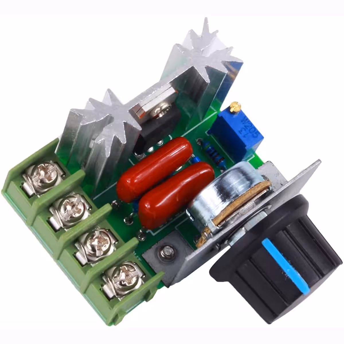 Placa de controle eletrônico para ajuste de tensão AC