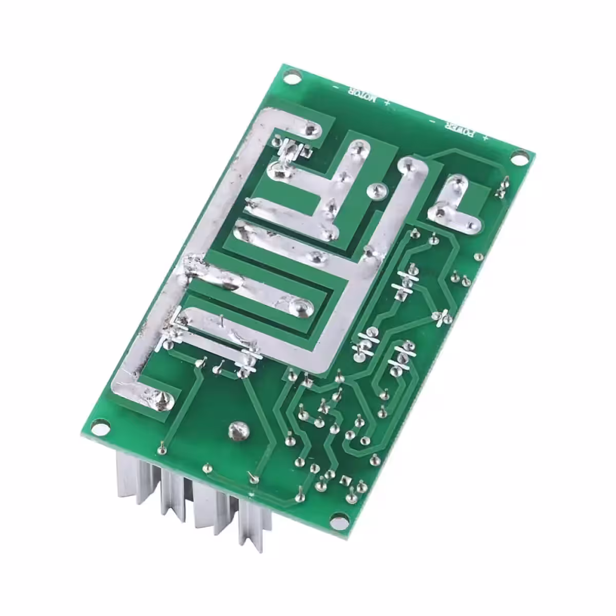 Módulo variador compacto para controle de motor 12V com potenciômetro rotativo