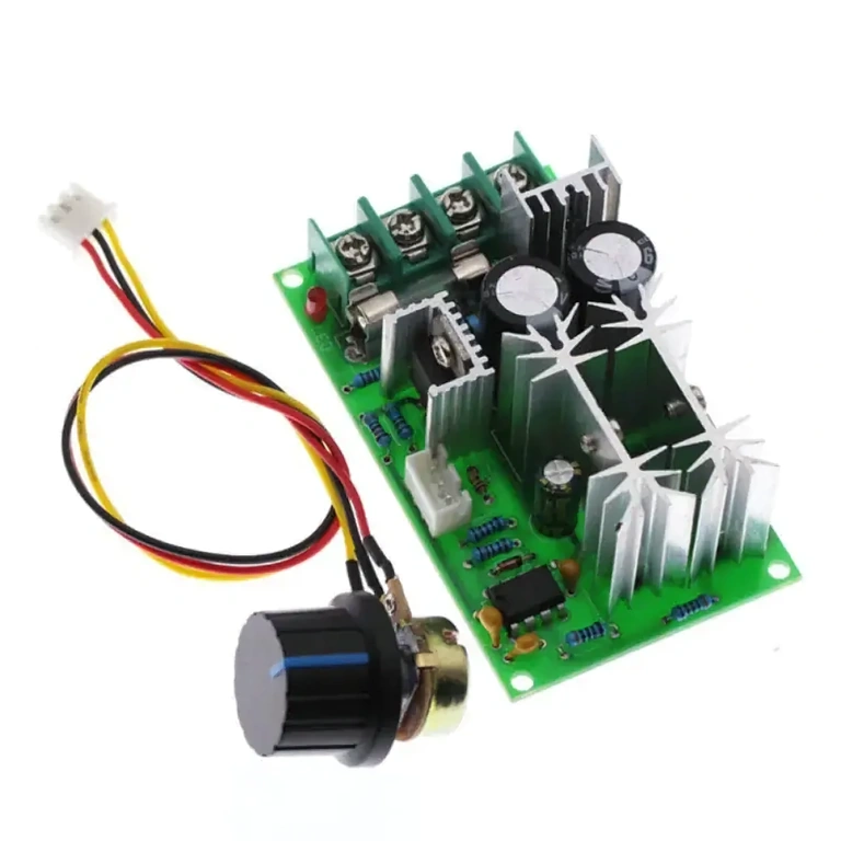 Módulo de ajuste de velocidade de motor 60V DC Controlador de rotação PWM para motores DC 10–60V