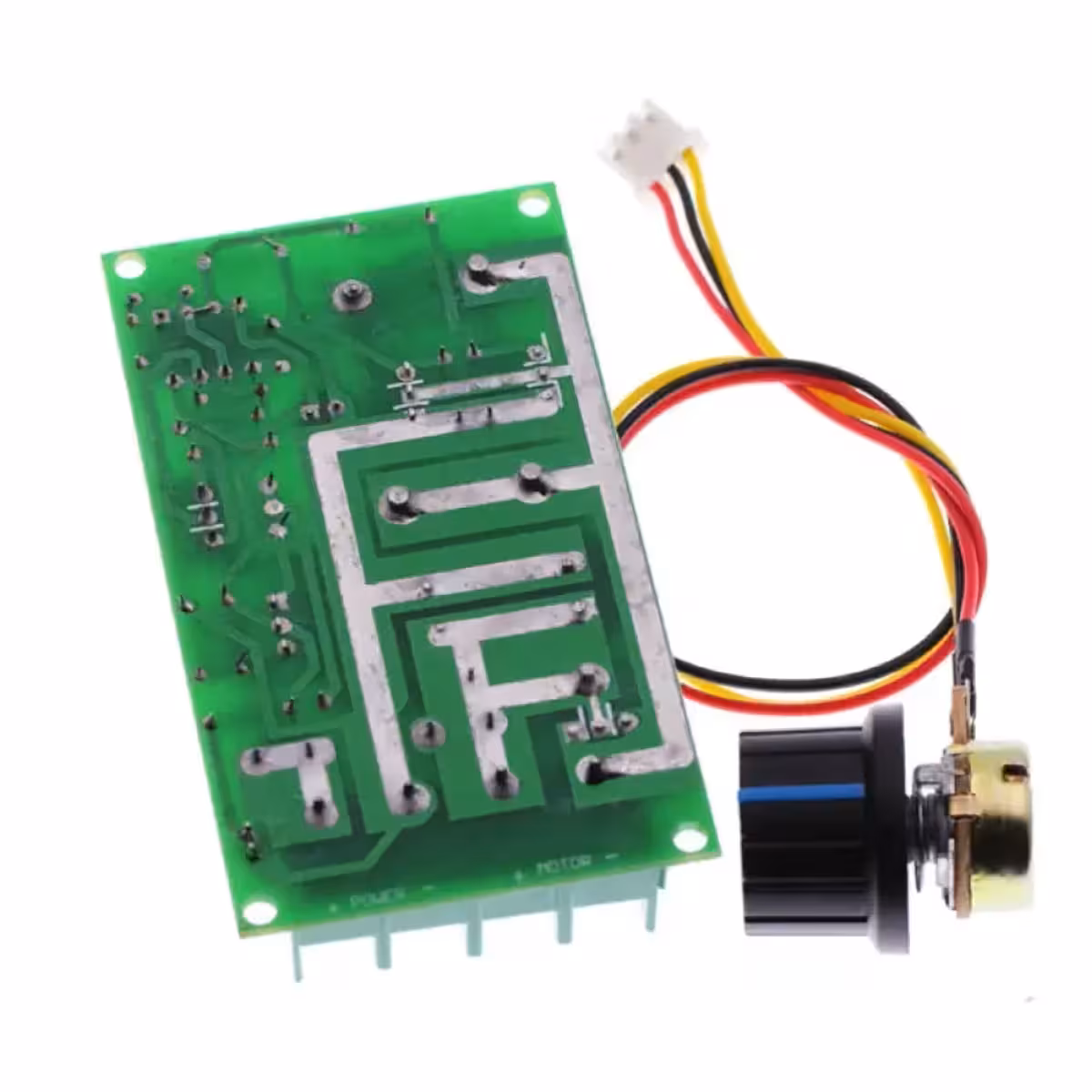 Variador de velocidade DC 20A compatível com ventiladores, bombas, LEDs