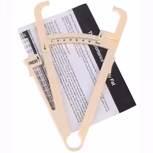 Alicate Medidor de Gordura Corporal – Plicômetro Fitness Body Fat Caliper Preciso e Econômico