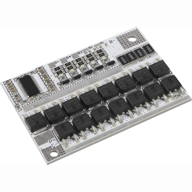 Módulo de proteção para 5 baterias 18650, protege contra sobretensão, curto-circuito e descarga