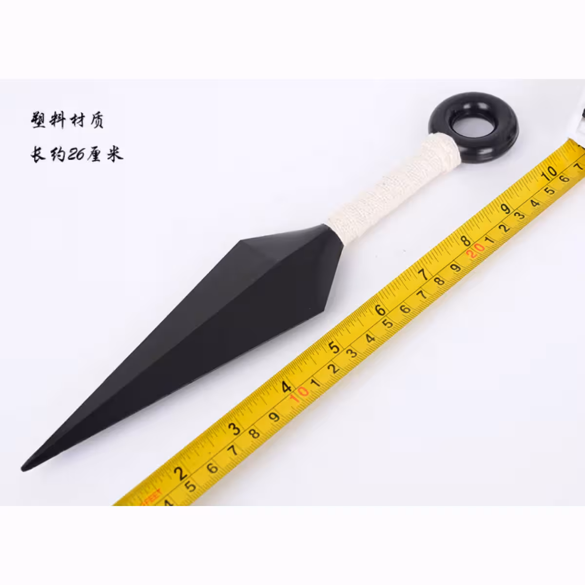 Acessório cosplay faca ninja Kunai para fãs de Naruto
