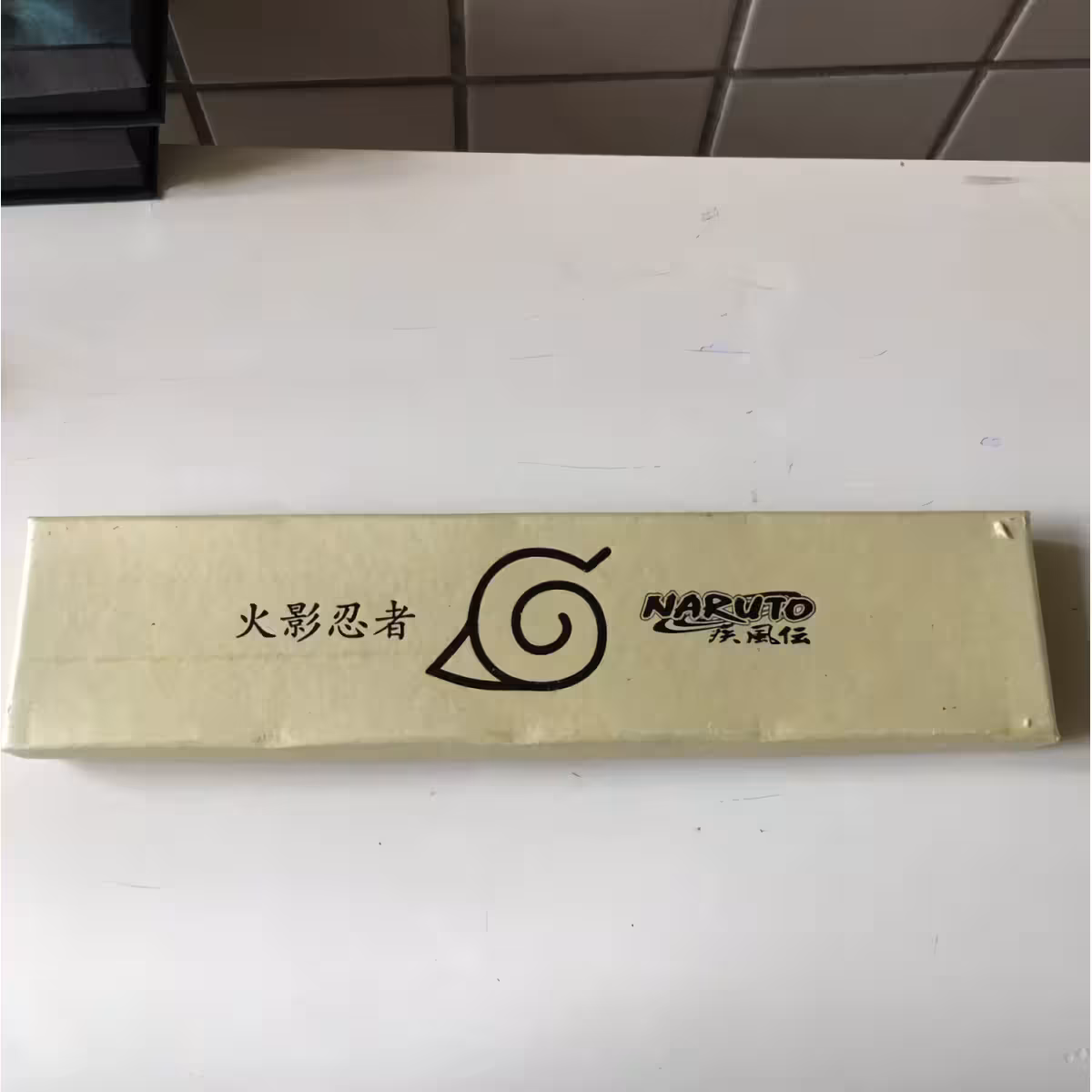 Kunai réplica para display inspirada na série anime Naruto