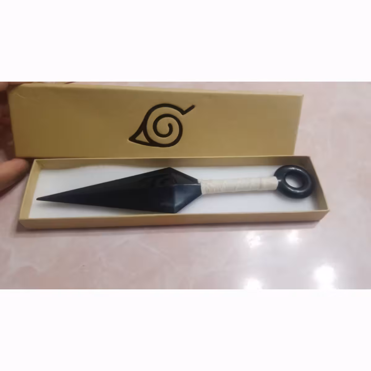 Kunai de plástico ABS para completar traje Naruto