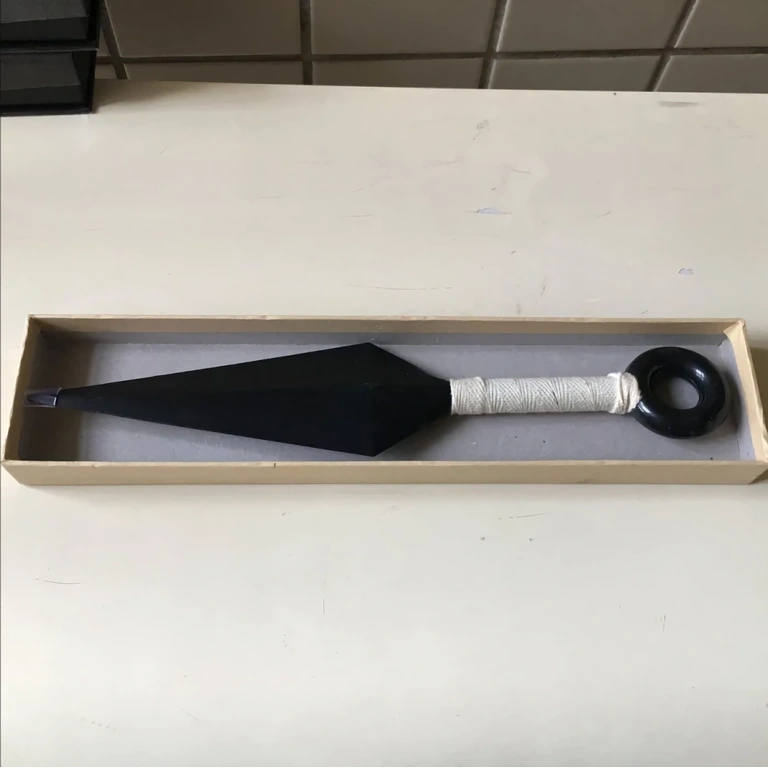 Arma ninja Kunai – brinquedo anime Naruto Brinquedo arma ninja com design inspirado em Naruto