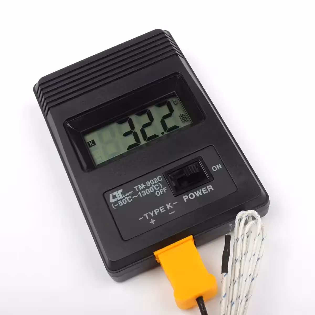 Display claro para medições de temperatura em aplicações profissionais