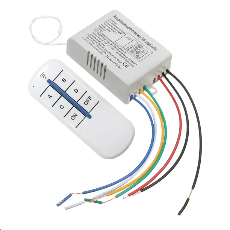 Módulo relé RF 433MHz controlado por controle remoto