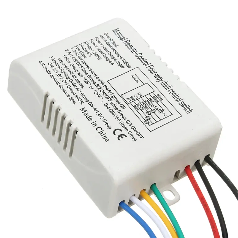 Receptor wireless para controle de lâmpadas LED ou halógenas