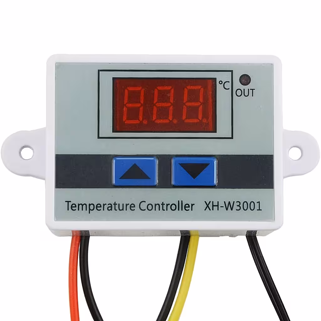 Termostato Digital Eletrônico 220V 10A – Controlador de Temperatura para Incubadora, Chocadeiras, Estufas, Maternidade