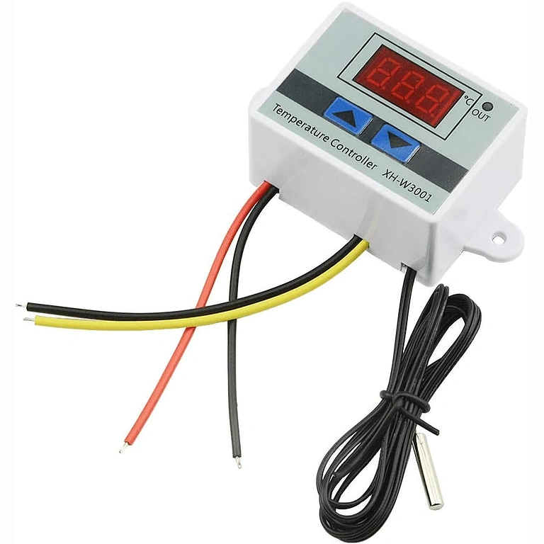 Controlador de temperatura para incubadoras e chocadeiras XH-W3001 Controle preciso de temperatura para incubadoras, aves, répteis, maternidade