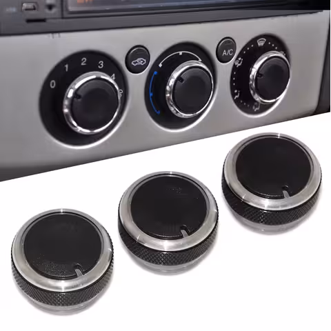 Botões Painel Ar Condicionado Ford Focus 2, 3 e Mondeo 4 – Conjunto 3 Peças