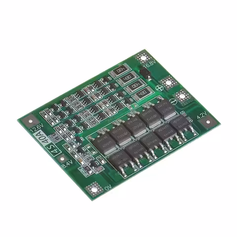 Módulo Proteção Carga e Descarga BMS 4S 40A – Baterias 18650 Li-Ion 14.8V