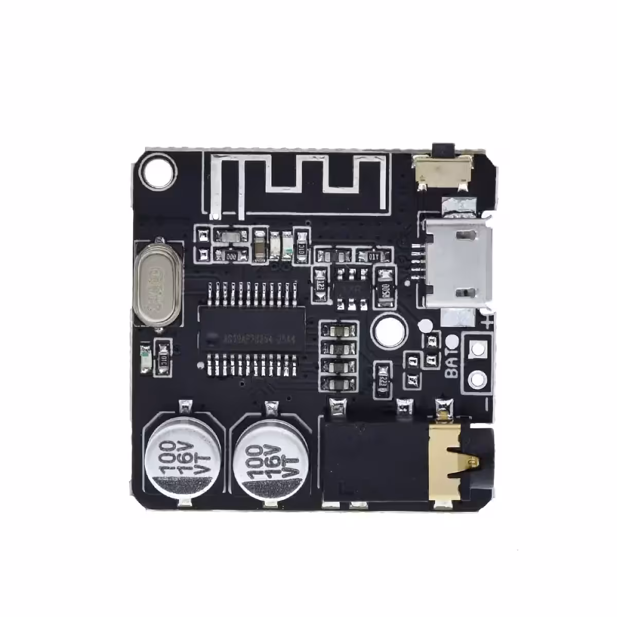 Adaptador de áudio sem fio Bluetooth para sistemas Hi-Fi e automotivos