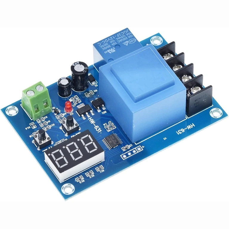 Módulo digital com proteção contra sobrecarga de baterias lítio-ion e chumbo