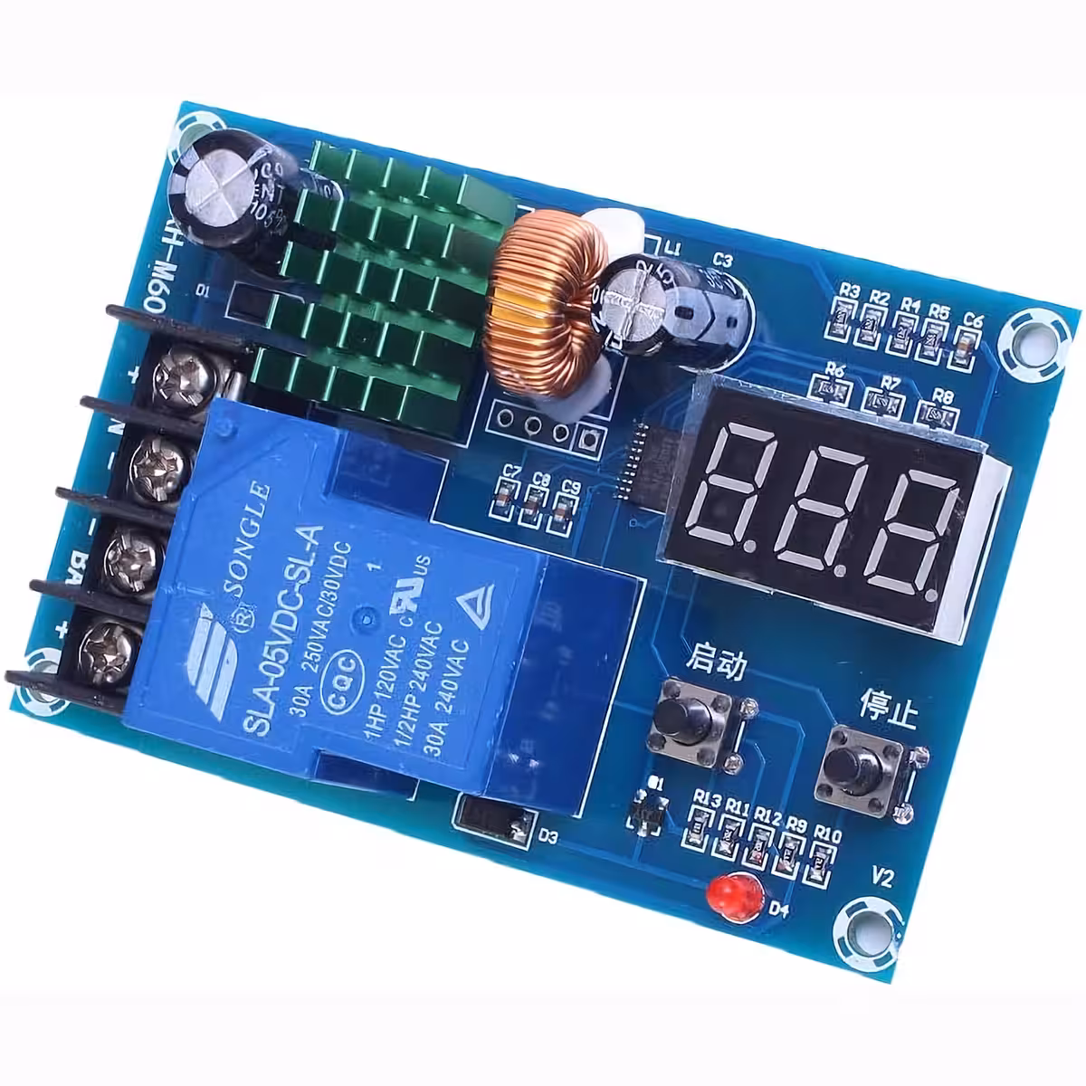Módulo de limitação de tensão para baterias Li-Ion e Chumbo