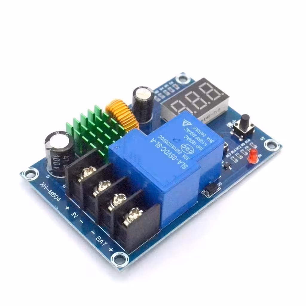 Controlador de Carregamento Painéis Solares XH-M604 12V–60V