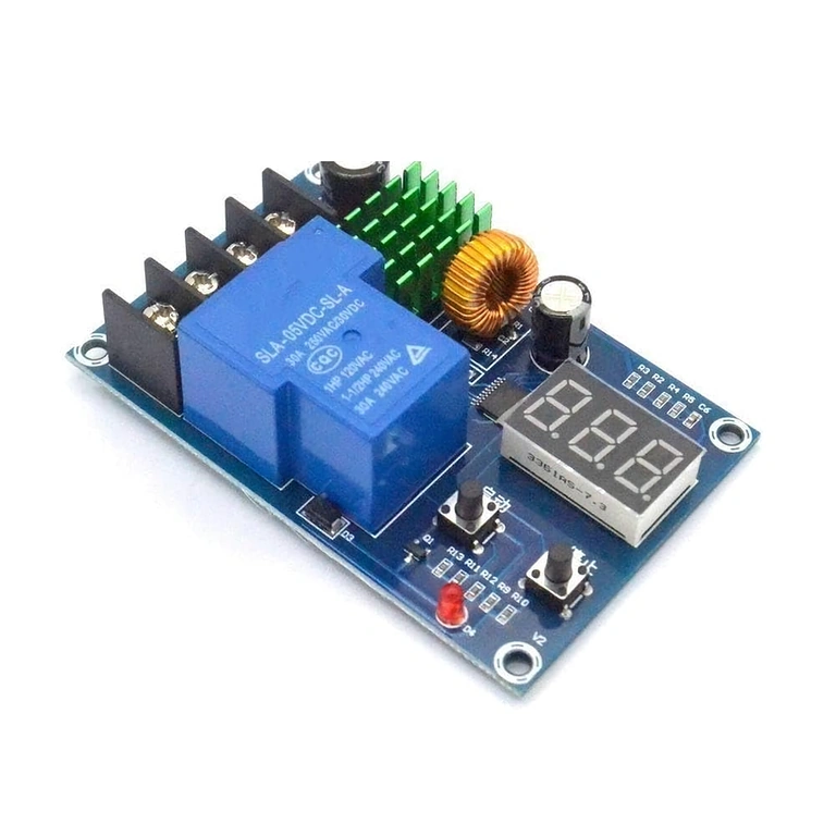 Controlador de parada automática de carga de bateria XH-M604 Módulo para proteção de baterias 6V-60V com reinício automático