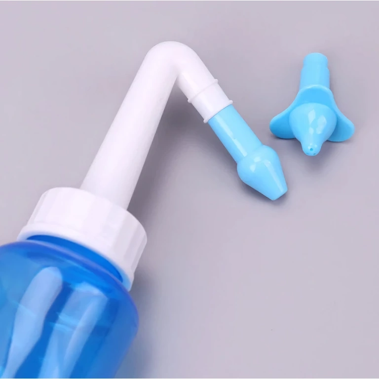 Irrigador para combater alergias e remover impurezas do nariz