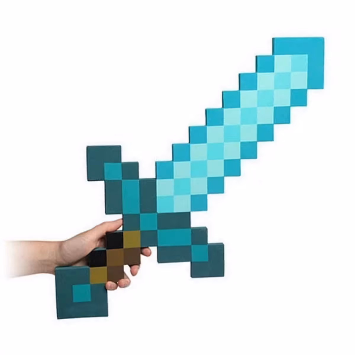 Espada leve e resistente inspirada no universo Minecraft