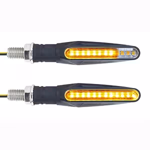 Sinalizadores Moto LED Dinâmicos Universais Scooter ATV
