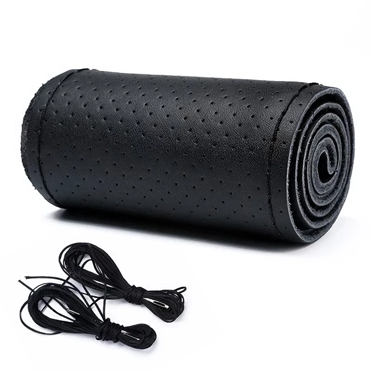 Conjunto capa de volante com agulha e linha para montagem DIY