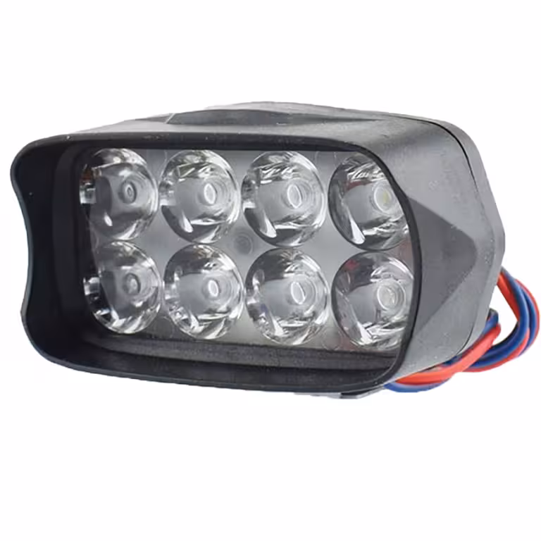 Lâmpada Farol LED Projetor Universal 12–85V Moto, Bicicleta, Scooter, ATV