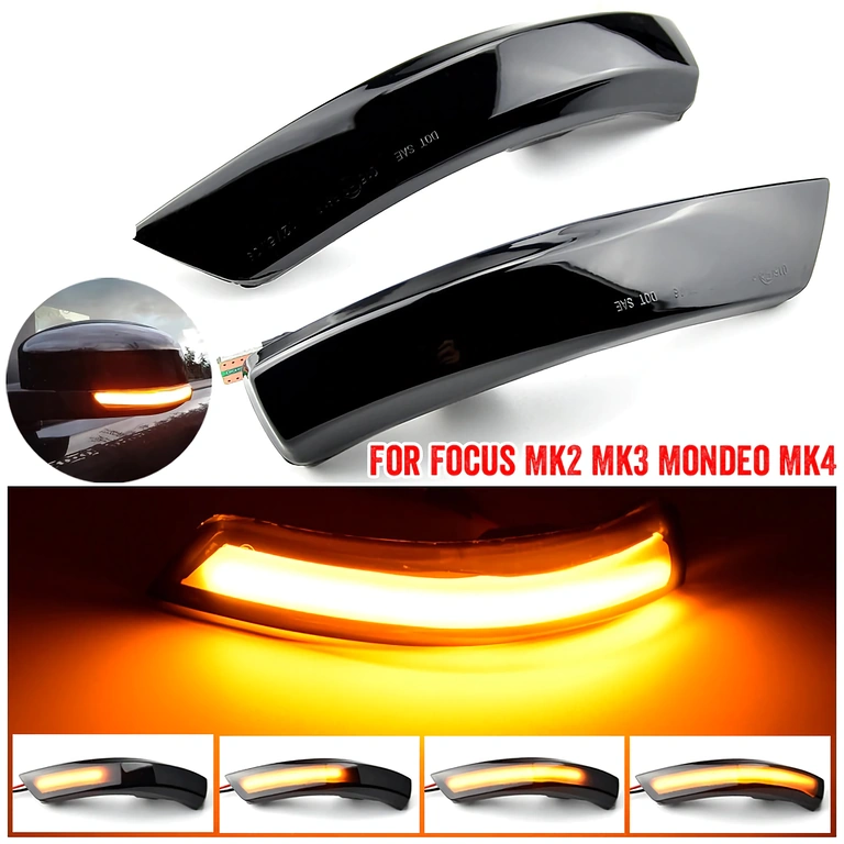 Upgrade LED de espelhos retrovisores com sinalização sequencial