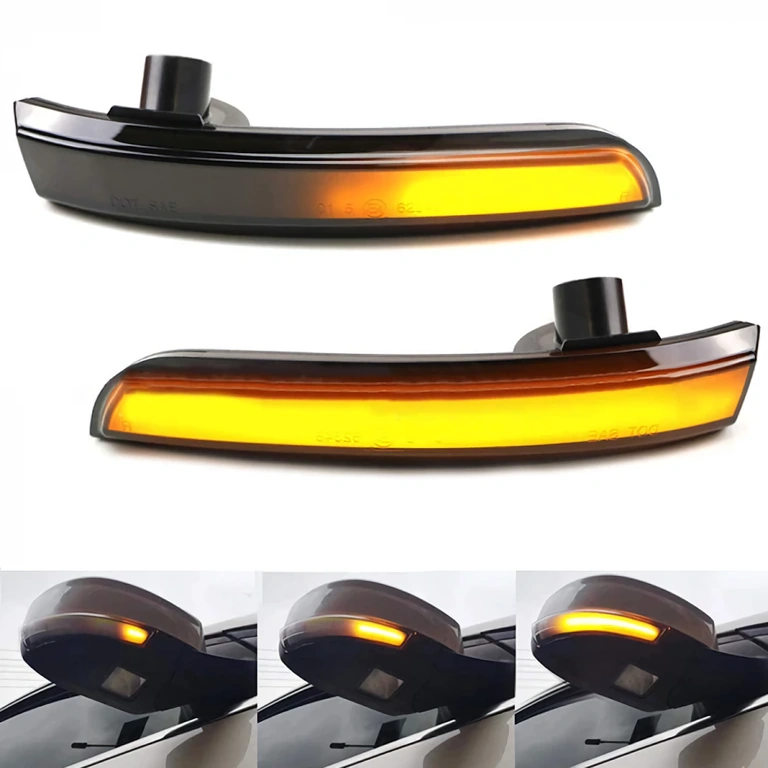 Instalação sem modificações para sinalizador de espelho