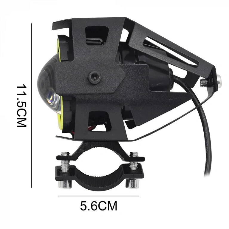 Luz Angel Eyes LED para bicicleta, motocicleta ou patinete