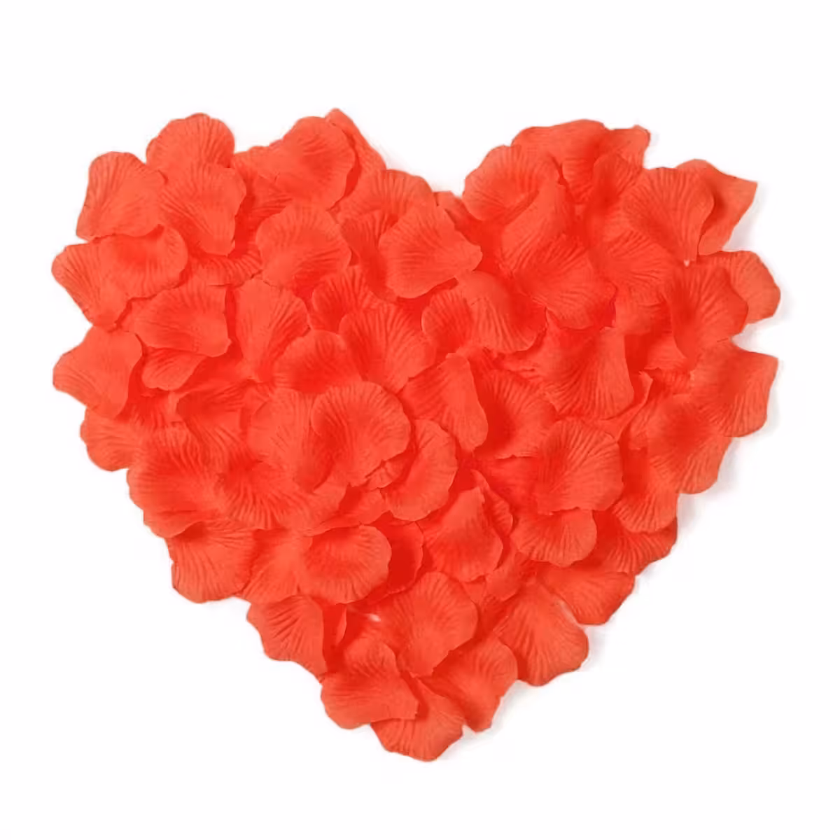 Pétalas de rosas artificiais vermelhas – perfeitas para decoração de honeymoon