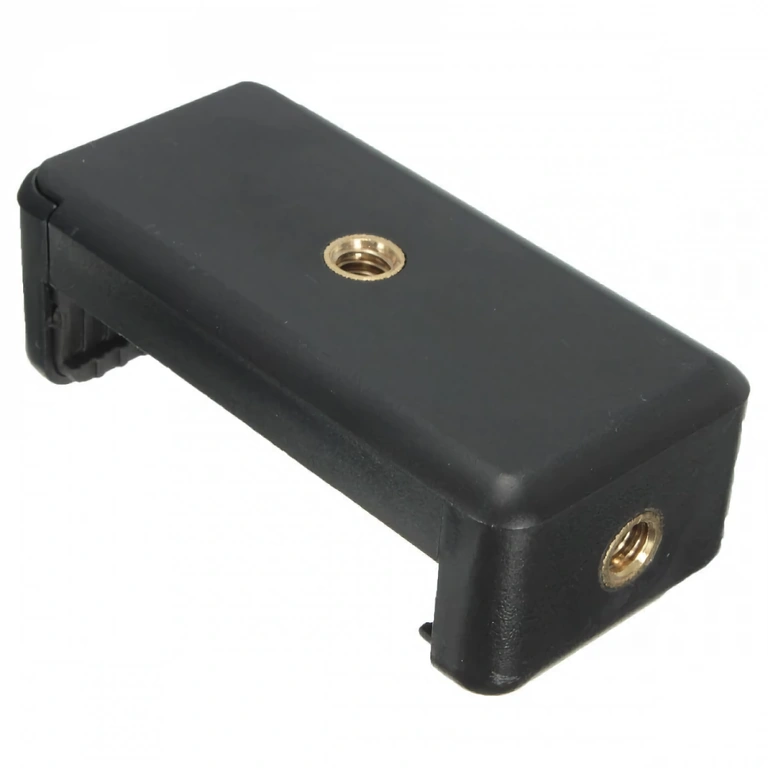 Suporte ajustável para tripé de celular Pinça ajustável para telefones entre 5,5 e 8,5 cm