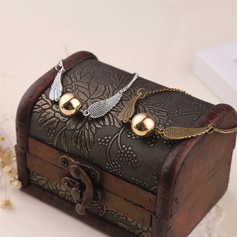 Presente ideal – pulseira com símbolos do mundo de Harry Potter