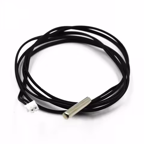 Sonda Sensor de Temperatura de Água NTC 10K – 1 Metro, para Caldeira e Termostato