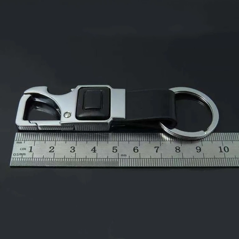 Suporte de chaves automotivo para homens, estilo masculino e moderno