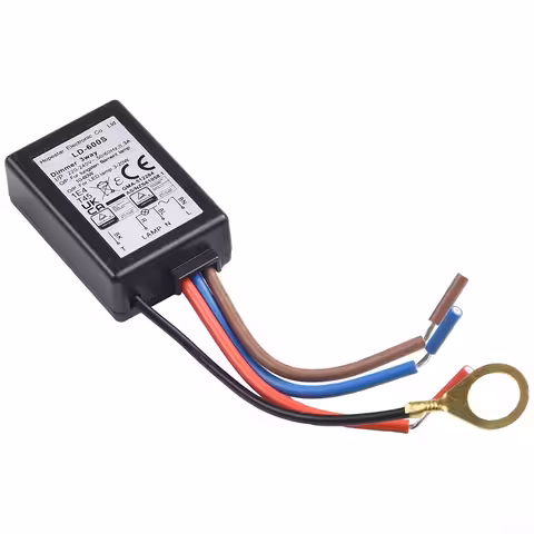 Interruptor Touch Dimmer – Regulagem Variável para Luz de Lâmpada