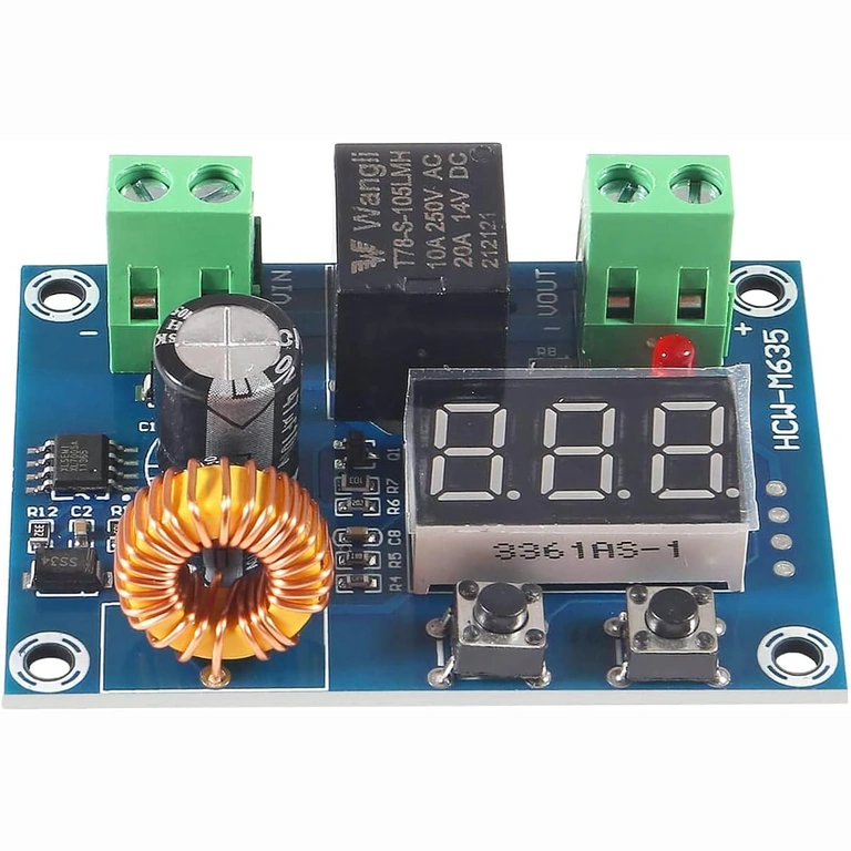 Módulo com display digital e função de corte automático, modelo XH-M609