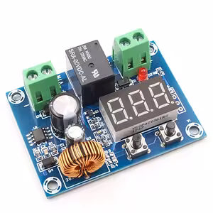 Módulo Proteção Descarga de Bateria 12V–36V para Carro, Painéis Solares e Baterias