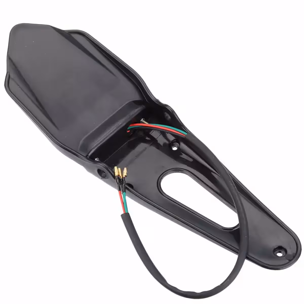 Luz de freio LED resistente com proteção em policarbonato para motos