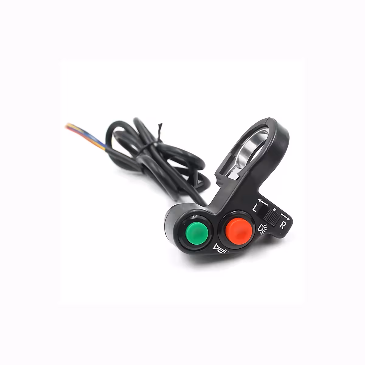 Interruptor montável no guidão para patinete ou bicicleta elétrica 12V-48V