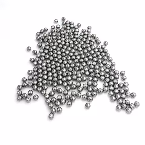 Bolas Metálicas para Estilingue 8 mm – Conjunto 100 Peças para Tiro de Precisão