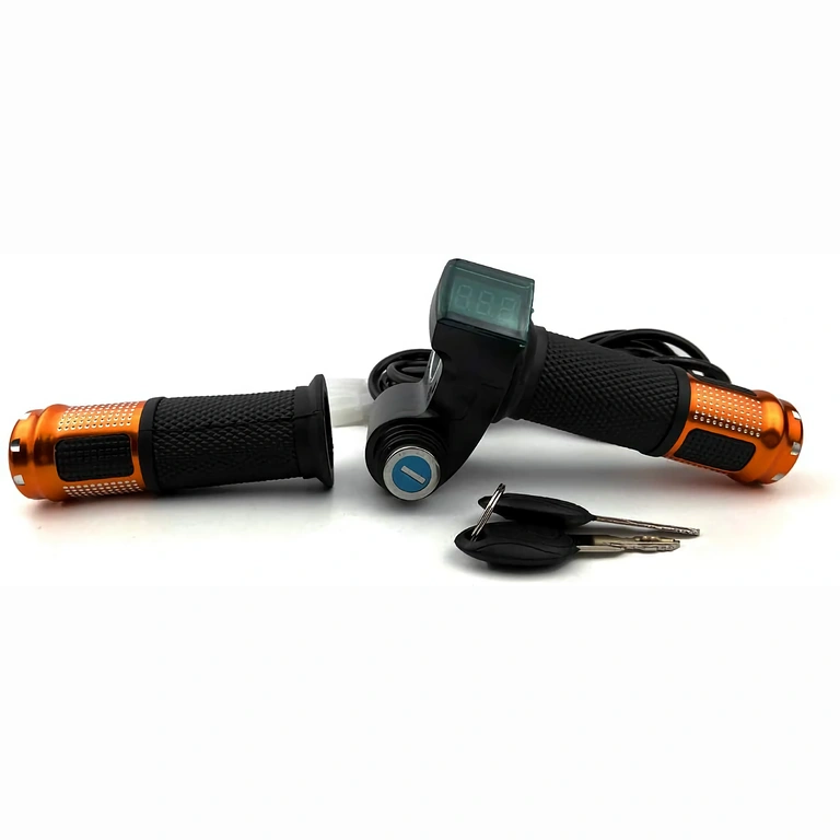 Conjunto completo de manetes para aceleração e controle de tensão elétrica